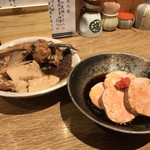 粉吉うどん - あん肝