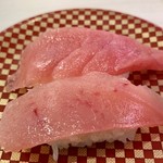 Uobei - 「まぐろ」はネタ自体は大きいけど、味は普通！？