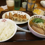 Oosaka Oushou - 餃子定食B　７２０円