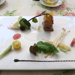 オーベルジュ・オー・ミラドー - ムニュ A のオードゥヴル