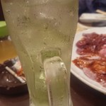 丸亀中府酒場　情熱ホルモン - 飲み放題ドリンク(ライムチューハイ)