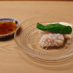 Ogata - 鱧の油焼き、鷹峯唐辛子