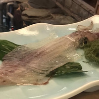 河太郎 中洲本店 - イカの活き造り