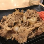 Yoshinoya - いつもの牛丼の具、アメリカンビーフの柔らかいバラ（２０１９．９．２２）