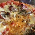 セント シュバイン - ソーセージピザセット1,365円