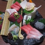 ときしらず - 「北海道産鮮魚の五点盛り」