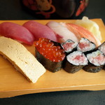 菊寿司 - にぎり1500円