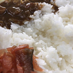頑固オヤジのカレー - ご飯も硬めで良い！
