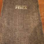 PESCA - メニュー表