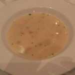 ラ ブラスリー - 2012.2 冬野菜のクリームスープ