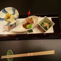 人形町今半 新宿第一生命ビル店 - コースの先付