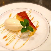 ステーキハウス ハマ  目黒店 - デザートにプリンとアイス
