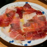 わいん食堂 Chez とし - 2019.9 生ハム プロシュート（1,200円）