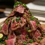 わいん食堂 Chez とし - 2019.9 伊万里牛たたき