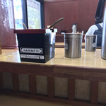 そばの神田 東一屋 - コンディメンツ。