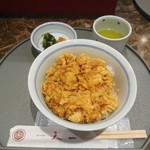 銀座 天一 - かき揚げ丼