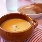taverna minimo - かぼちゃとバターナッツのスープ