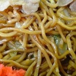 道の駅　瀬戸しなの - 瀬戸焼きそば（麺アップ）