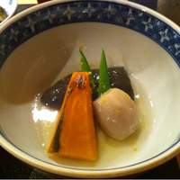 ぎんざ 一二岐 - 野菜の炊き合わせ