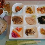 健康食堂ちばらき軒 - 薬膳ごはん「ちばらき９（ナイン）」￥1300-