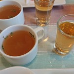健康食堂ちばらき軒 - スープと黒酢ドリンク