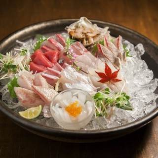 【食材】山口県産の鮮度が高い旬の魚を毎日仕入れています