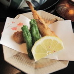 うず潮 - 河豚のから揚げ