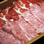 ステーキハウス 村岡 - まさに、お肉の宝箱状態ですよね。