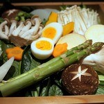 ステーキハウス 村岡 - 新鮮な野菜がたっぷりと入っていますよね。