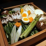 ステーキハウス 村岡 - 野菜嫌いの人でも、美味しい、美味しいって言って、どんどん食べてしまうそうです。