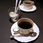 ステーキハウス 村岡 - そして、ラストのドリンクです。 珈琲と紅茶からチョイスできます。