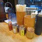 麺場 七人の侍 - カスターセット