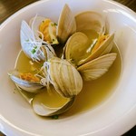 海鮮本陣　魚祭 - ホンビノス(白ハマグリ)の酒蒸し✨