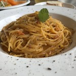 Pasta Ba - ウニとフレッシュトマトのアーリオ・オーリオ