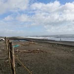 ジョナサン - 太陽の里の前の海。この海を眺めながらジョナサンの来店を決めました。