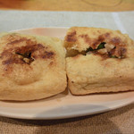 和乃家 - 【2019年8月】揚げ焼き（おくら・長芋・ミョウガ）