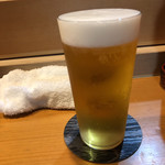 舎利処じゅうしち - 生ビール