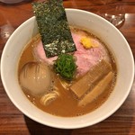 RAMEN GOTTSU - 燻製味玉らーめん（大盛り）