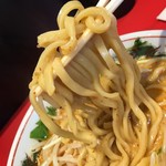 ラーメン 風らいぼう - 中太平打麺