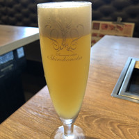 六本木焼肉　Kintan - 白いプレミアム生ビール白穂乃香