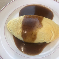 オールデイダイニング ハーモニー - ランチビュッフェ３５００円（総額）。フォワグラのオムレツ。焼き上がりも美しい、絶品オムレツです（╹◡╹）
                    とても美味しくいただきました（╹◡╹）