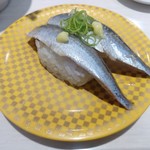 魚べい - 「いわし」108円。