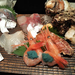 酒房 猩猩 - 刺身盛り合わせ(要予約)
                                