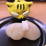 Sushiro - 感動皿　特大ジャンボほたて貝柱　300円（税別）