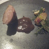 AZUR et MASA UEKI - 幸いなる出会い（天草産ホロホロ鳥、マコモダケ、ブール・ノワゼット）