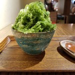 うさぎや CAFE - 狭山抹茶氷