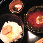Kaname Annishitomiya - 〆は、からすみご飯。