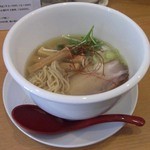 自家製麺 TERRA - 特撰とりそば 全粒粉細麺2012-2-10