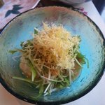 梅の花 - 豆腐サラダ
