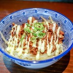 だしと麺 - ■豚マヨ丼 350円